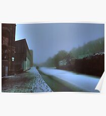 Canal by Weavers Wharf Poster