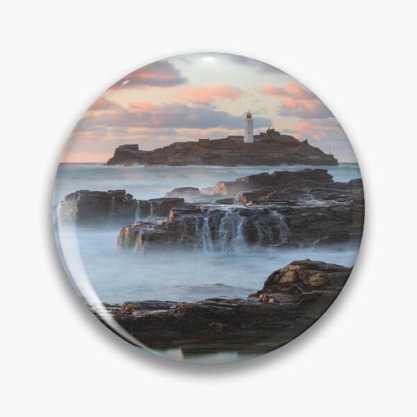 Artikelvorschau, Godrevy Lighthouse at sunset entworfen und verkauft von bitm2007.