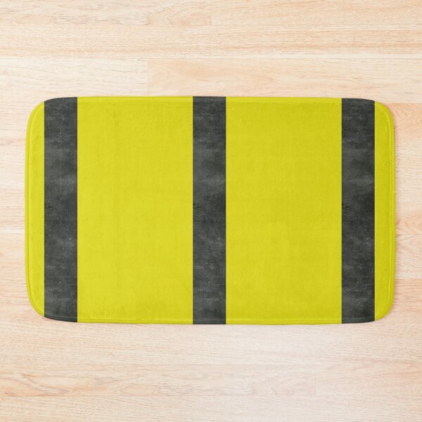 Item preview, Yellow and black textured  stripe designed and sold by tetibright.