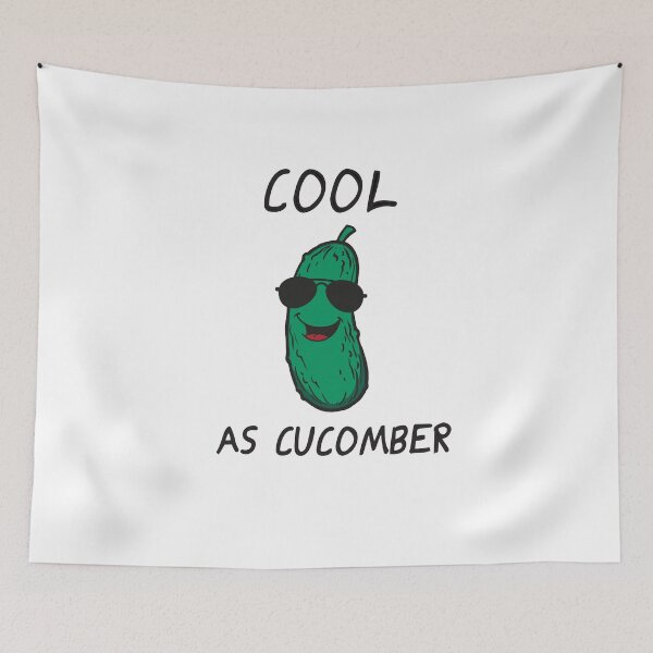 Item preview, Cool As Cucumber T-Shirt designed and sold by zoubeyrbena.