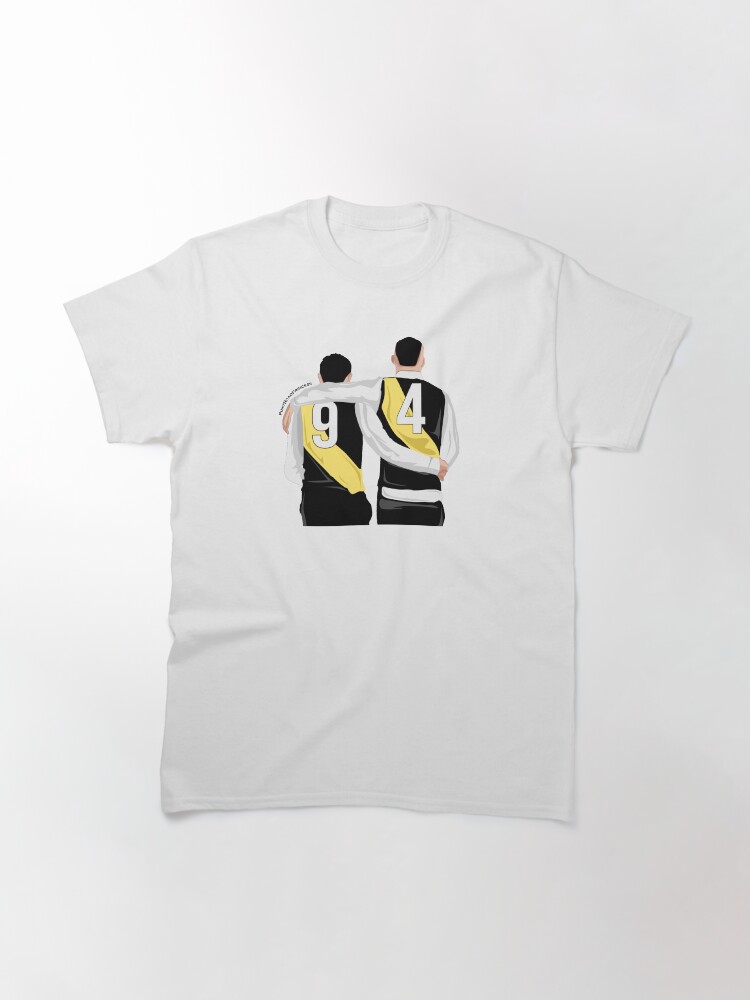 Thumbnail 3 of 7, Classic T-Shirt, Dustin Martin, Trent Cotchin Departing designed and sold by PuntRdPrincess.