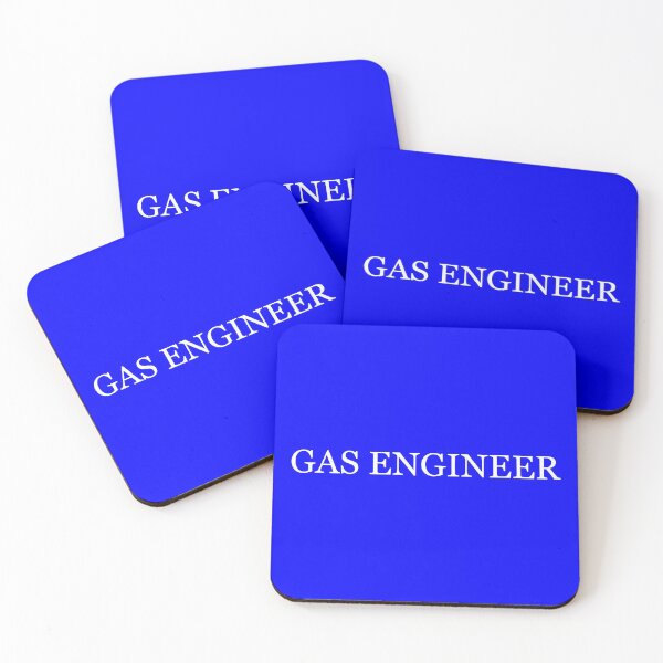 Item preview, GAS ENGINEER BLUE/WHITE FACE MASK AND MERCH. designed and sold by booie2020.
