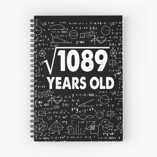 Item preview, Square Root of 1089 33th Birthday 33 Years Old Math Science Lover Gifts Nerdy Geeky Gift Idea designed and sold by smtworld.