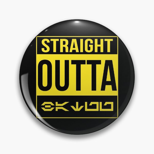 Item preview, Straight Outta Batuu (Yellow) designed and sold by FandomTrading.