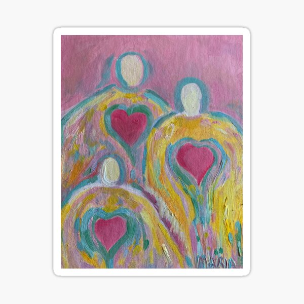 Angel of Families Sticker