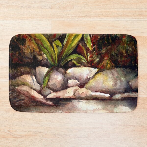 Item preview, The Rock Pool Watercolour & Gouache Painting  designed and sold by Heatherian.