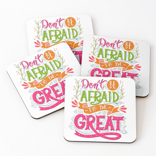 Item preview, Don't be afraid to be great  designed and sold by Blue Ink Studio.