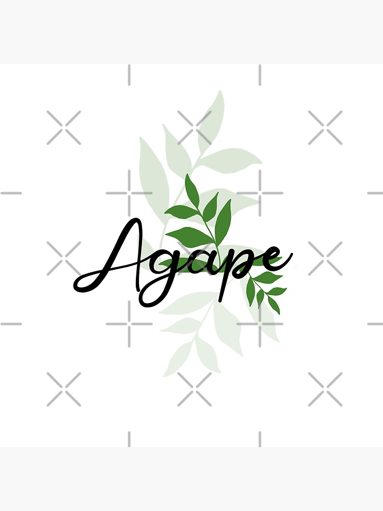 &ldquo;Agape- white tropical " Sticker by Yesido | Redbubble