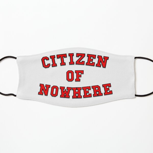 Citizen of Nowhere- Red Kids Mask