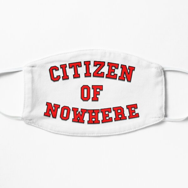 Citizen of Nowhere- Red Small Mask