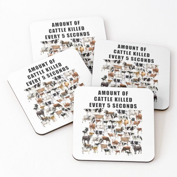 Item preview, Amount of cattle killed every 5 seconds  designed and sold by iamhewho.