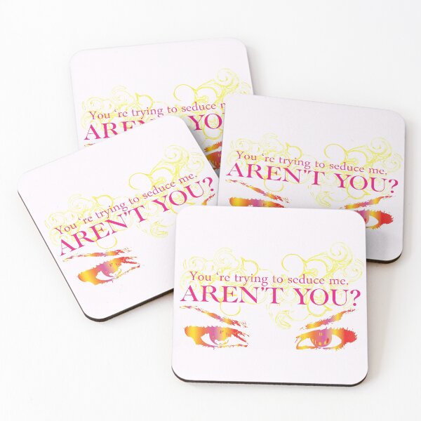 Item preview, You 're trying to seduce me. Aren't you? designed and sold by square-lemon.