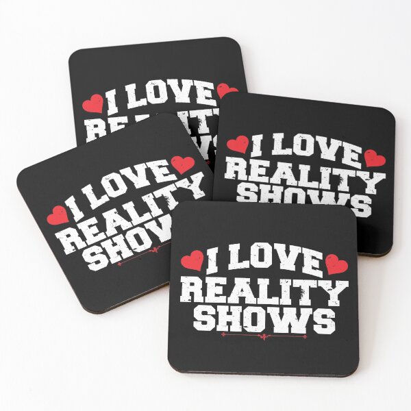 Item preview, I Love Reality Shows for the Reality TV Fan designed and sold by friendlyspoon.
