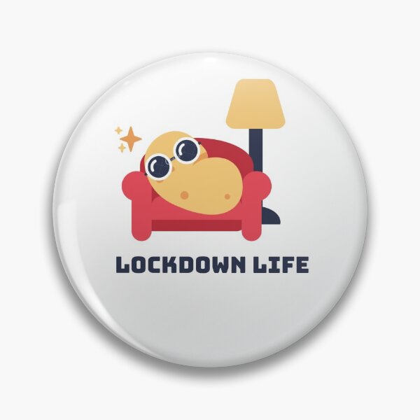 Item preview, Lockdown Life - Couch Potato designed and sold by neil1402.