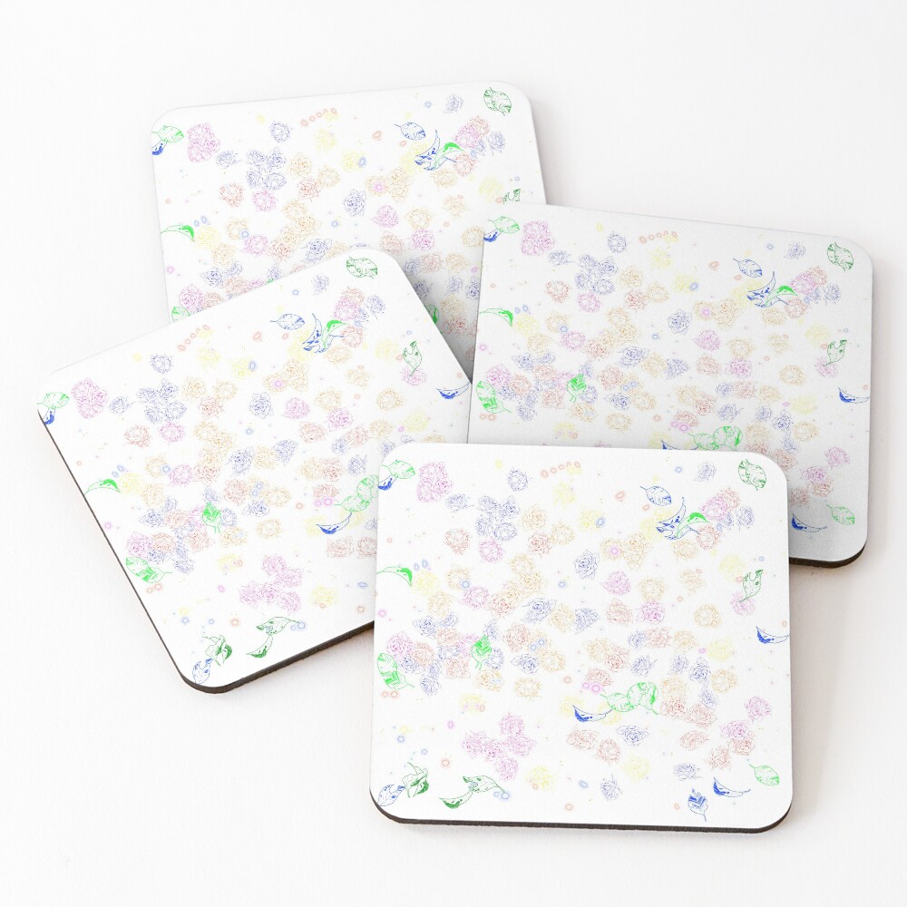 Aperçu de l'œuvre Dessous de verre (lot de 4) créée et vendue par artskill.