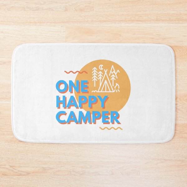 Item preview, One Happy Camper, special gift for Campers or Van lifers, Modern Nomads, Van Lovers, Mountaineers designed and sold by popotamfriends.
