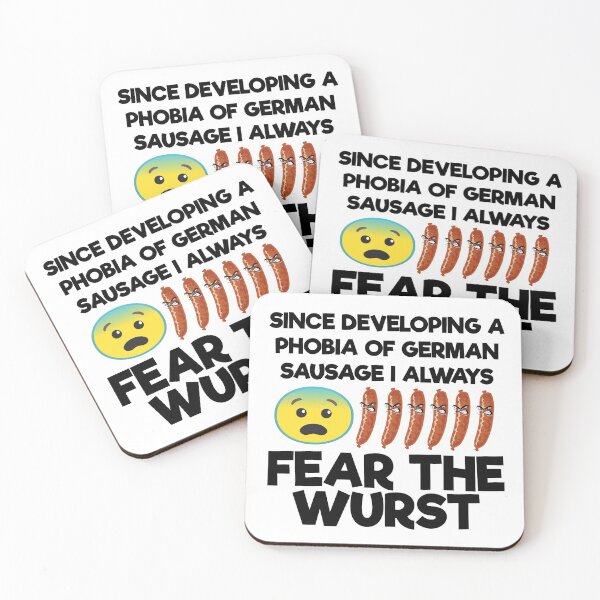 Item preview, Fear The Wurst - Funny German Sausage Joke designed and sold by JackCurtis1991.