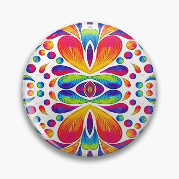 Item preview, Vibrant flower abstracto,colorful abstraction,psychedelic arte abstracto,abstract art design designed and sold by Adri Barnard.