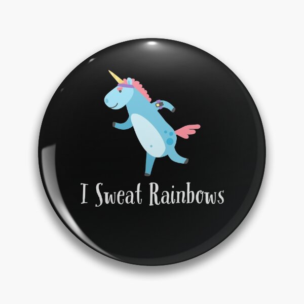 Item preview, Unicorn Runner: I Sweat Rainbows designed and sold by friendlyspoon.