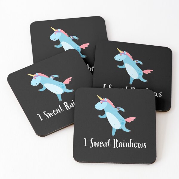 Item preview, Unicorn Runner: I Sweat Rainbows designed and sold by friendlyspoon.