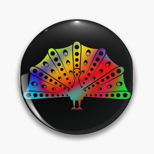 Artikelvorschau, Rainbow peacock entworfen und verkauft von Schmuddelshirt.