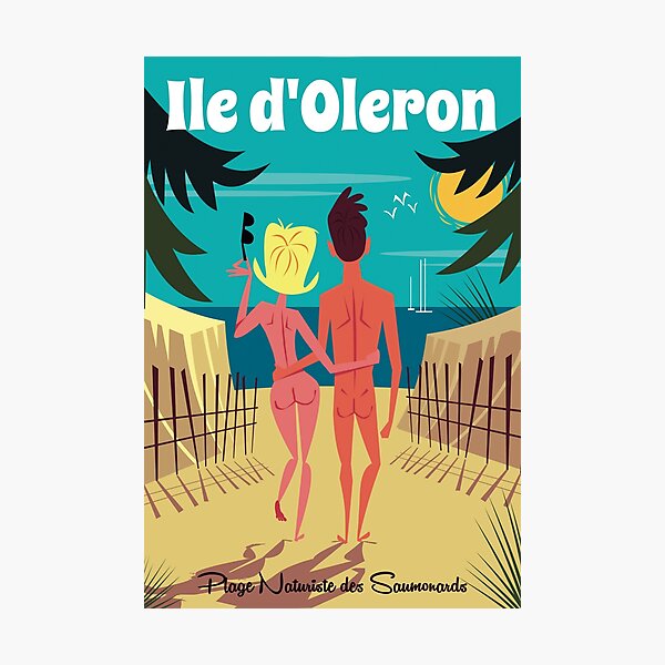 Item preview, Ile d'Oleron poster designed and sold by GAGodel.