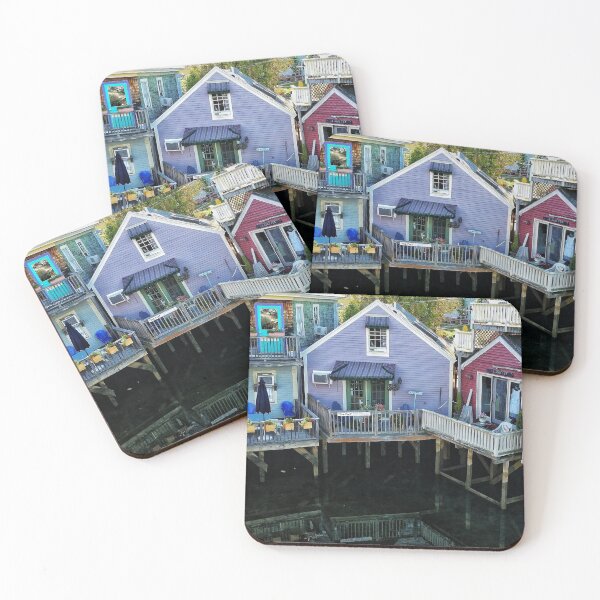 Item preview, Kennebunkport Colored Houses designed and sold by MarkBethoney.
