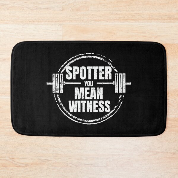 Item preview, Spotter vs. Witness for the Power Lifter designed and sold by friendlyspoon.