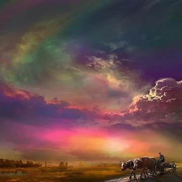 Artwork thumbnail, Home Ride by Igor Zenin Art