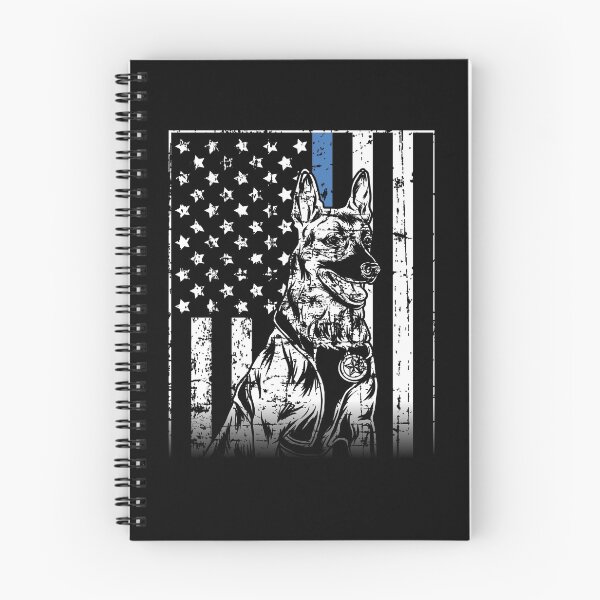 Item preview, Thin Blue Line K-9 Unit German Shepherd Police Officer Dog Gear designed and sold by DynamicDesign.