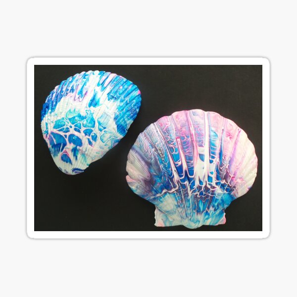"Shell Composition" Sticker