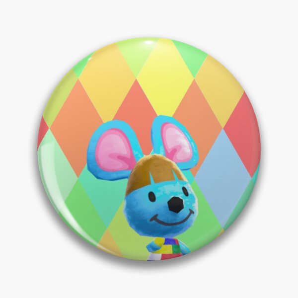 Item preview, Cute Blue Mouse Broccolo designed and sold by buzzzatee.