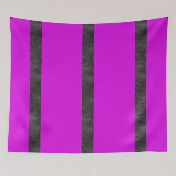 Item preview, Purple and black textured stripes designed and sold by tetibright.