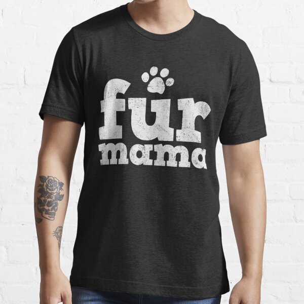 Fur top mom shirt