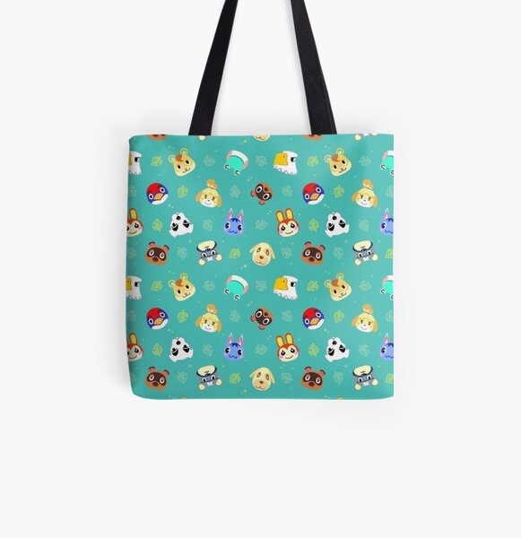motif de croisement des animaux Tote bag doublé