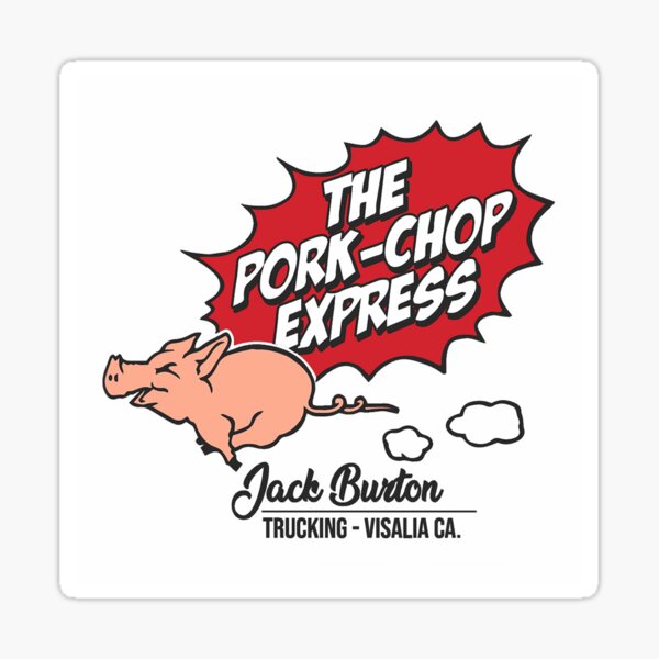 Pork Chop Express Stickers Redbubble