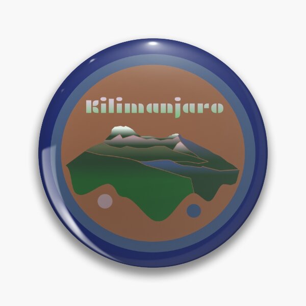 Item preview, Mount Kilimanjaro Illustration designed and sold by Davey's Designs.