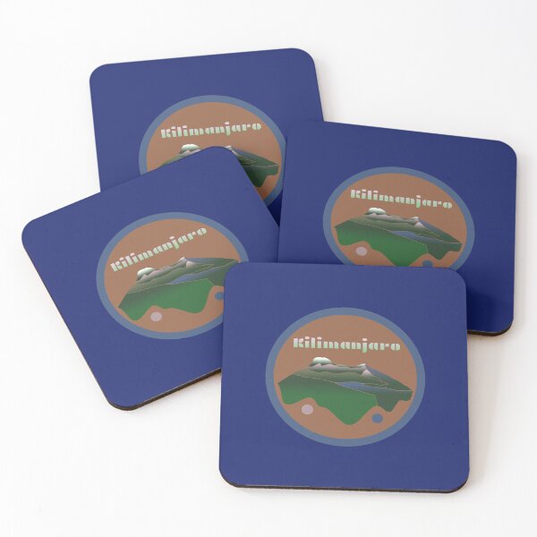 Item preview, Mount Kilimanjaro Illustration designed and sold by Davey's Designs.