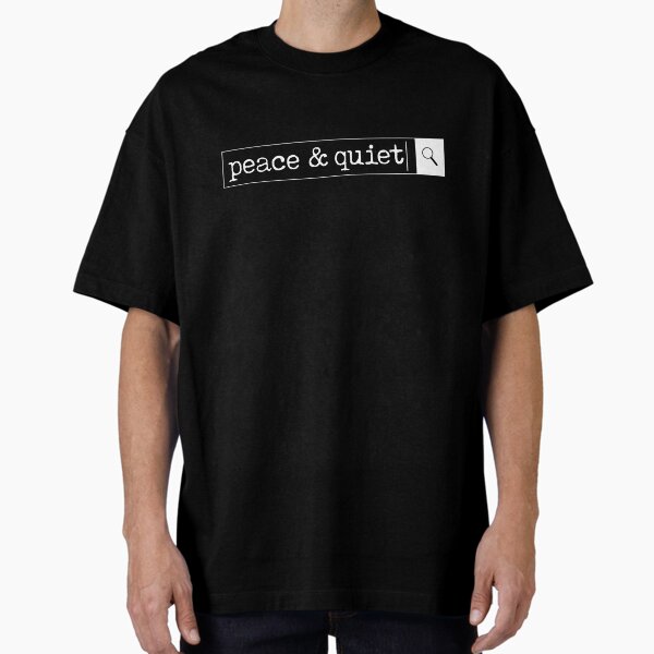 Peace & Quiet Search T-Shirt For Mom, Dad, Student, Teacher