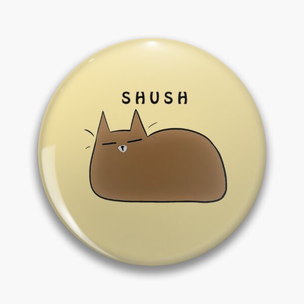 Item preview, Pessimistic Cats - Tan Shush designed and sold by Tsuki’s Corner.