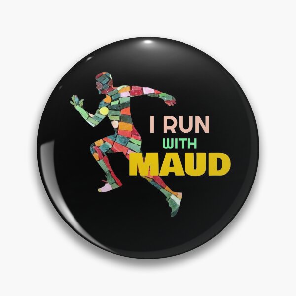 Item preview, I Run With Maud Justice for Ahmaud Arbery designed and sold by Combistudios.