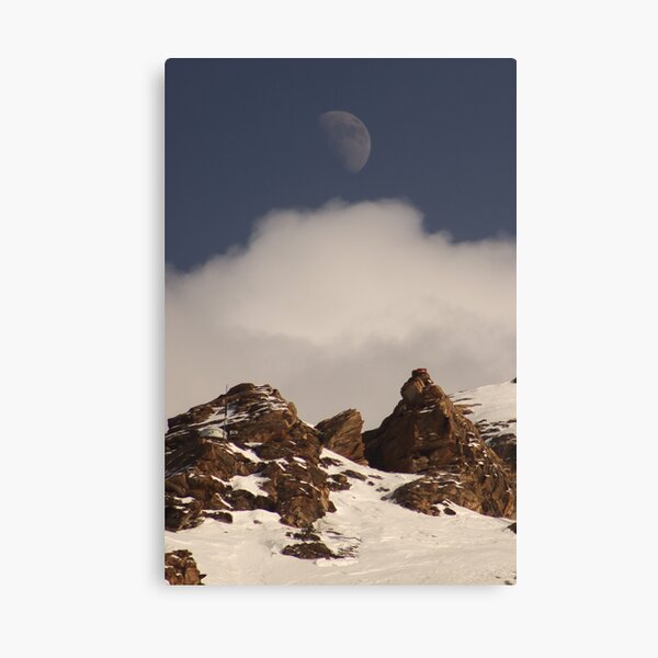 Mountain Moon - Wall Art Canvas Print