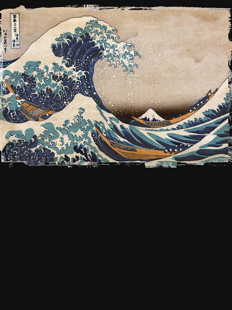 The Great Wave off Kanagawa by VintageArchive