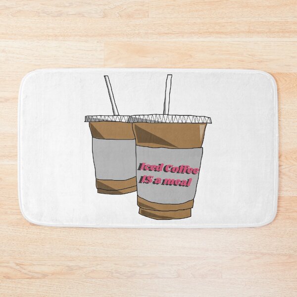 Item preview, Iced Coffee Is A Meal designed and sold by isobelcough.