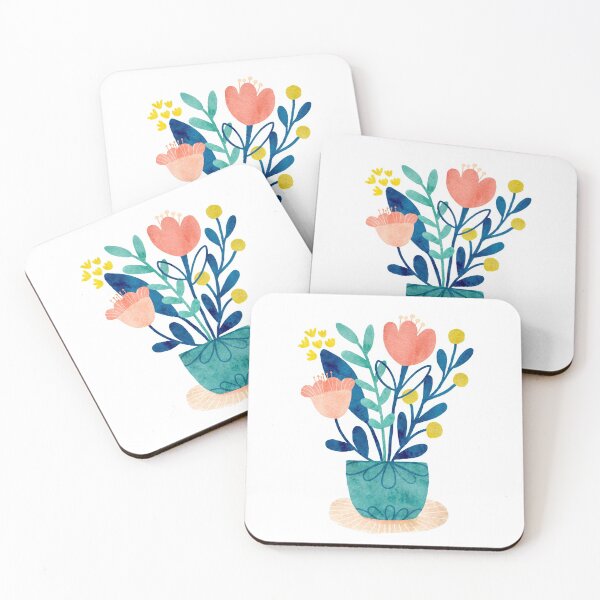 Aperçu de l'œuvre Tulipes aquarelles créée et vendue par Anne Lehman.