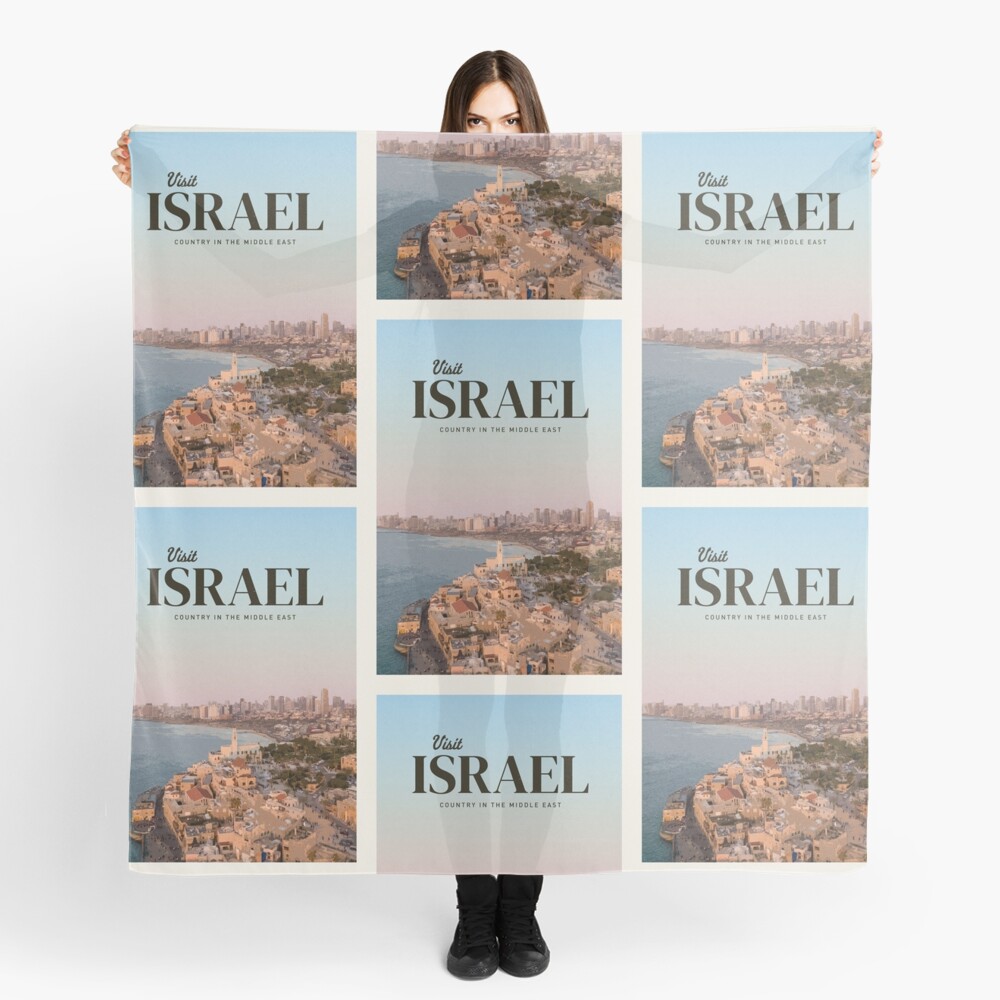 Visit Israel Scarf