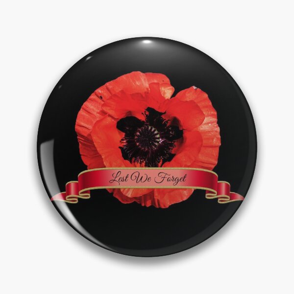 Item preview, Lest We Forget / Red Poppy Flower  designed and sold by Inspired Images.