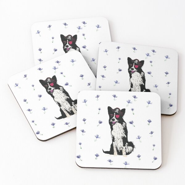 Item preview,  Borde Collie, Perro Pirata designed and sold by Manitarka.