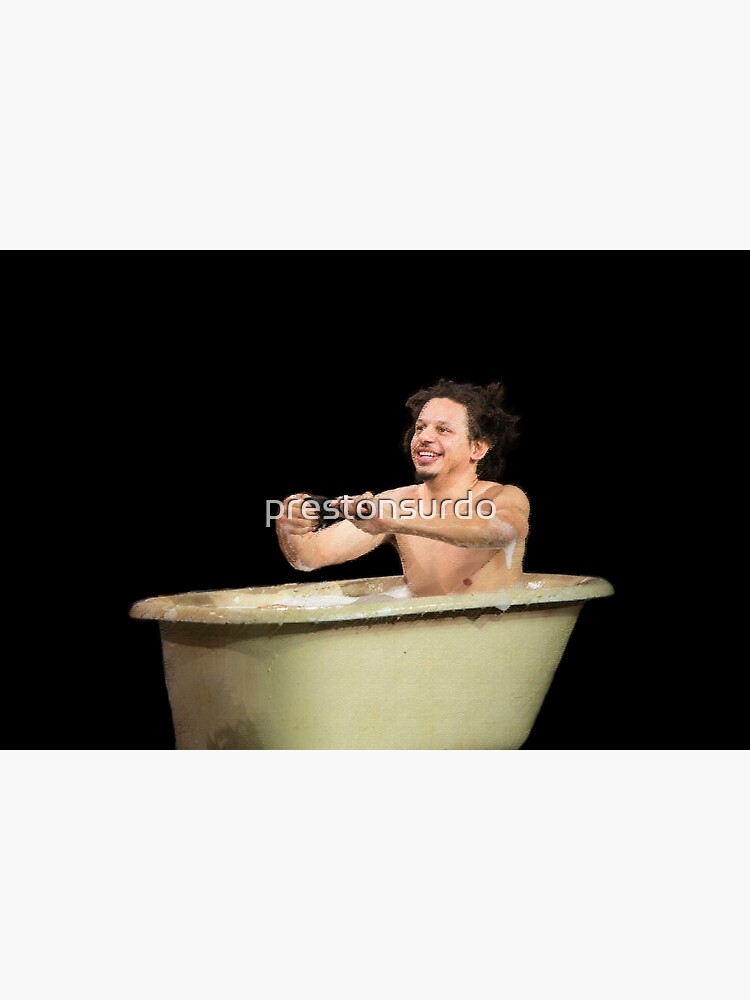 Discover Eric Andre In A Bath Tub Premium Matte Vertical Poster