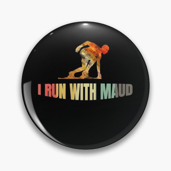 Item preview, I Run With Maud Justice for Ahmaud Arbery designed and sold by Combistudios.